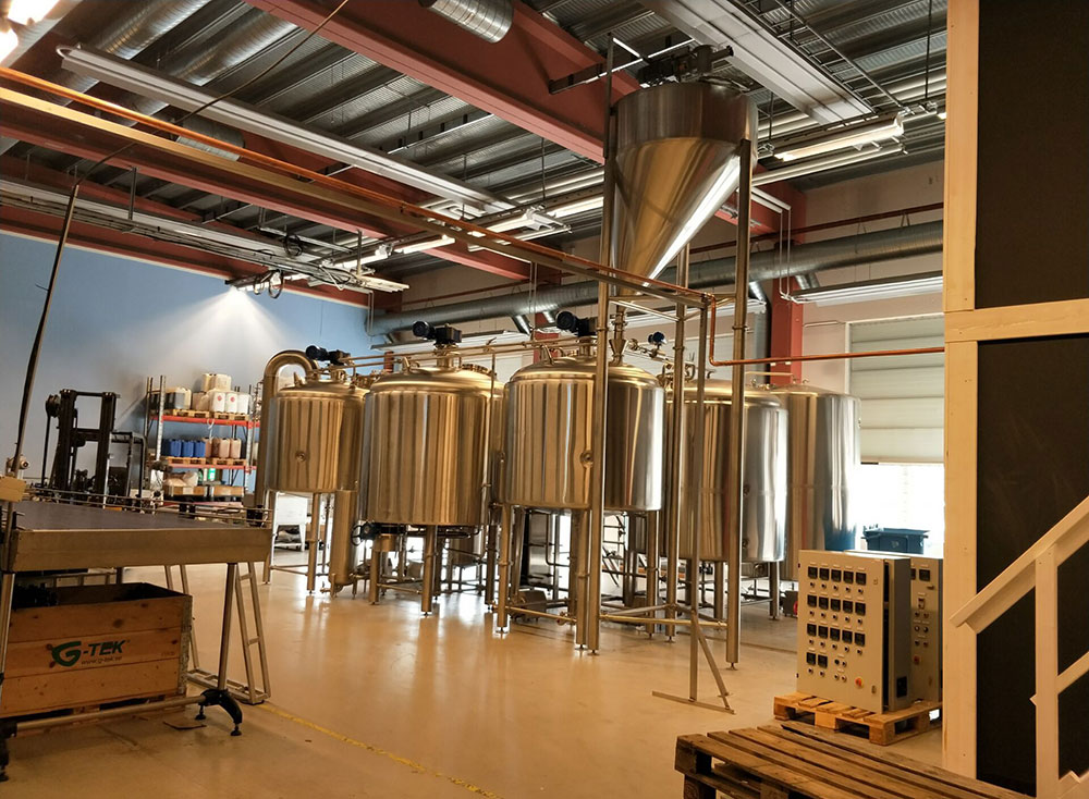 韓國3000L啤酒設(shè)備